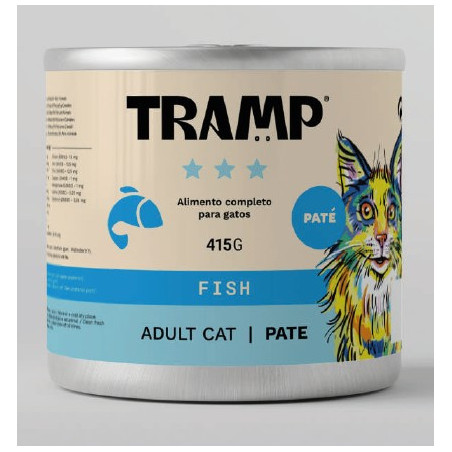 Tramp 3* Cat Pate With Fish 415 g