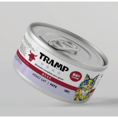 Tramp 4* Cat Pate Beef 100 g