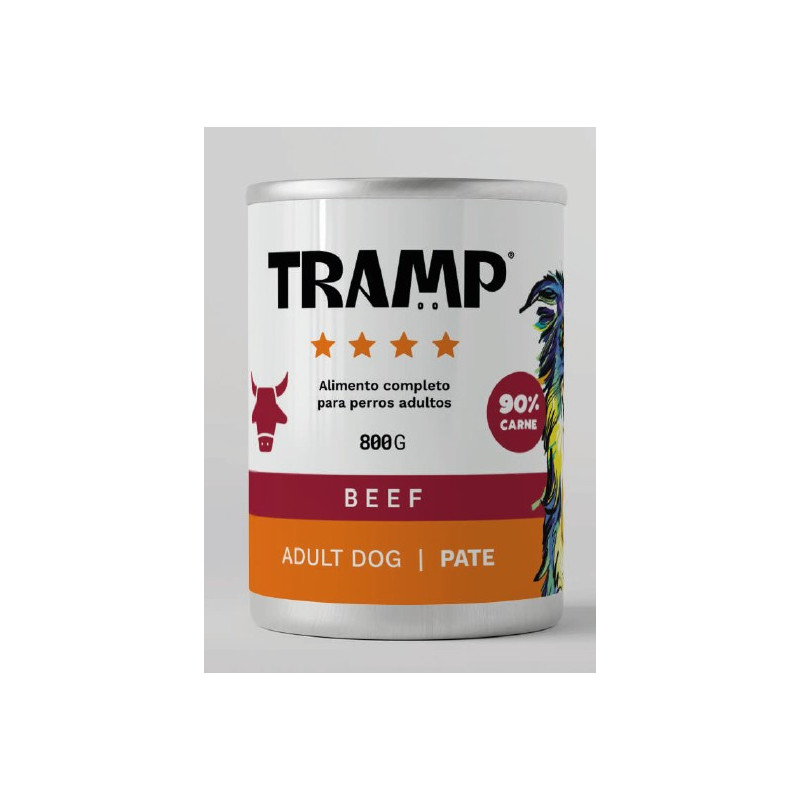 Tramp 4* Dog Pate Beef 800 g