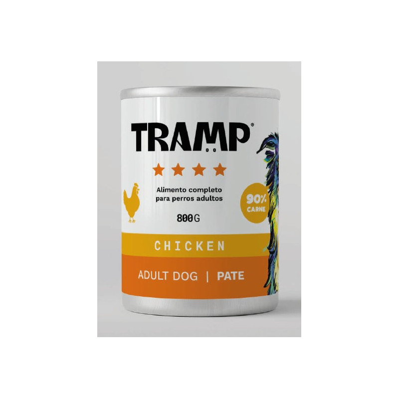 Tramp 4* Dog Pate Chicken 800 g