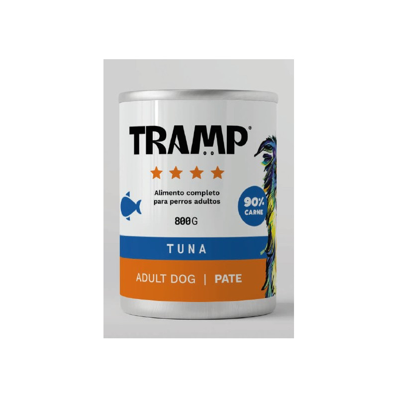 Tramp 4* Dog Pate With Tuna 800 g