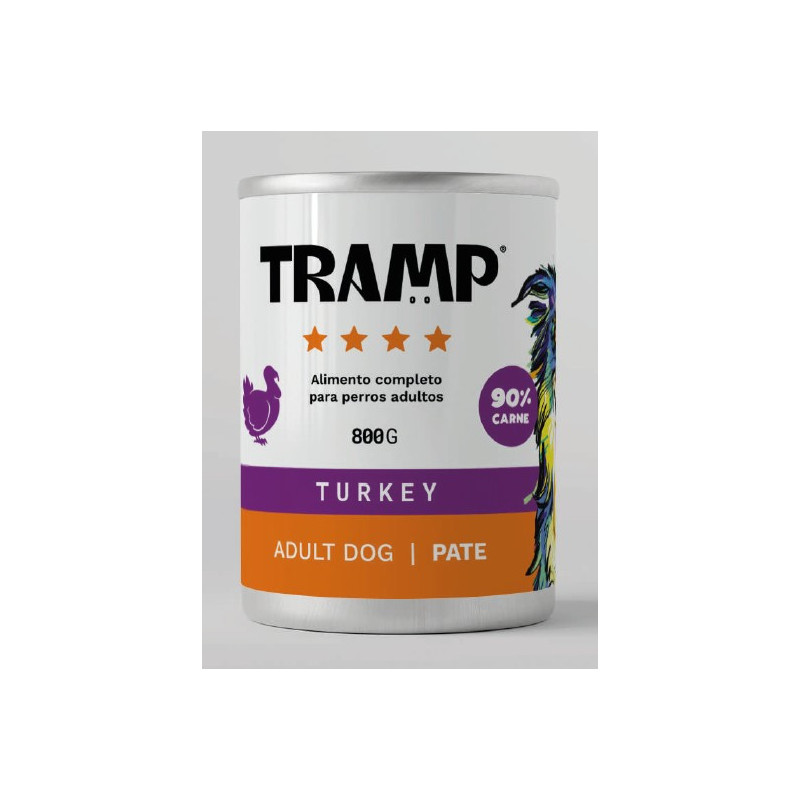 Tramp 4* Dog Pate With Turkey 800 g
